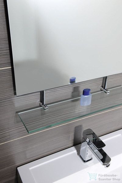 Sapho wega tükör polccal, 70x80 cm 60092 7 fürdÅszoba akció ... Fürdőszobai tükör polccal